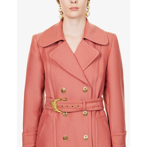 ZIMMERMANN Wool-blend trench coat - Picture 4 of 16